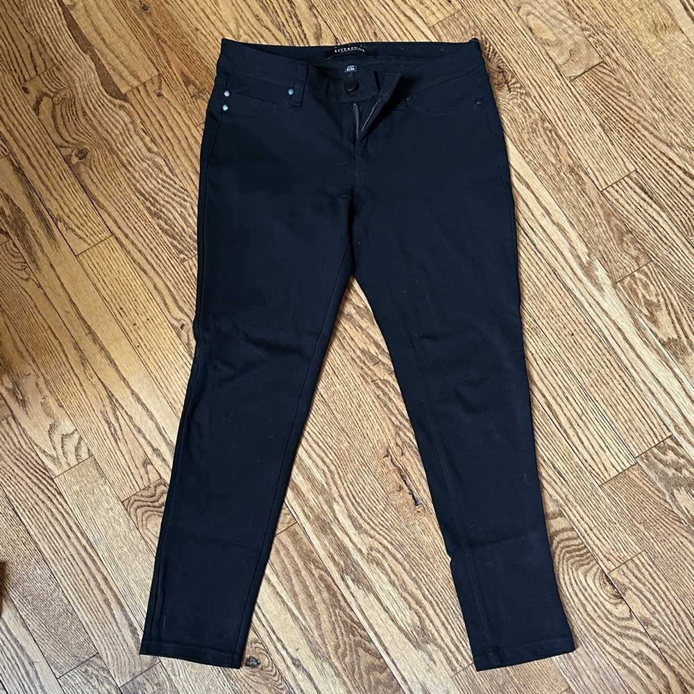 Universal Thread Jet Black Ankle Pants